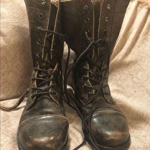 Aldo Combat Boots